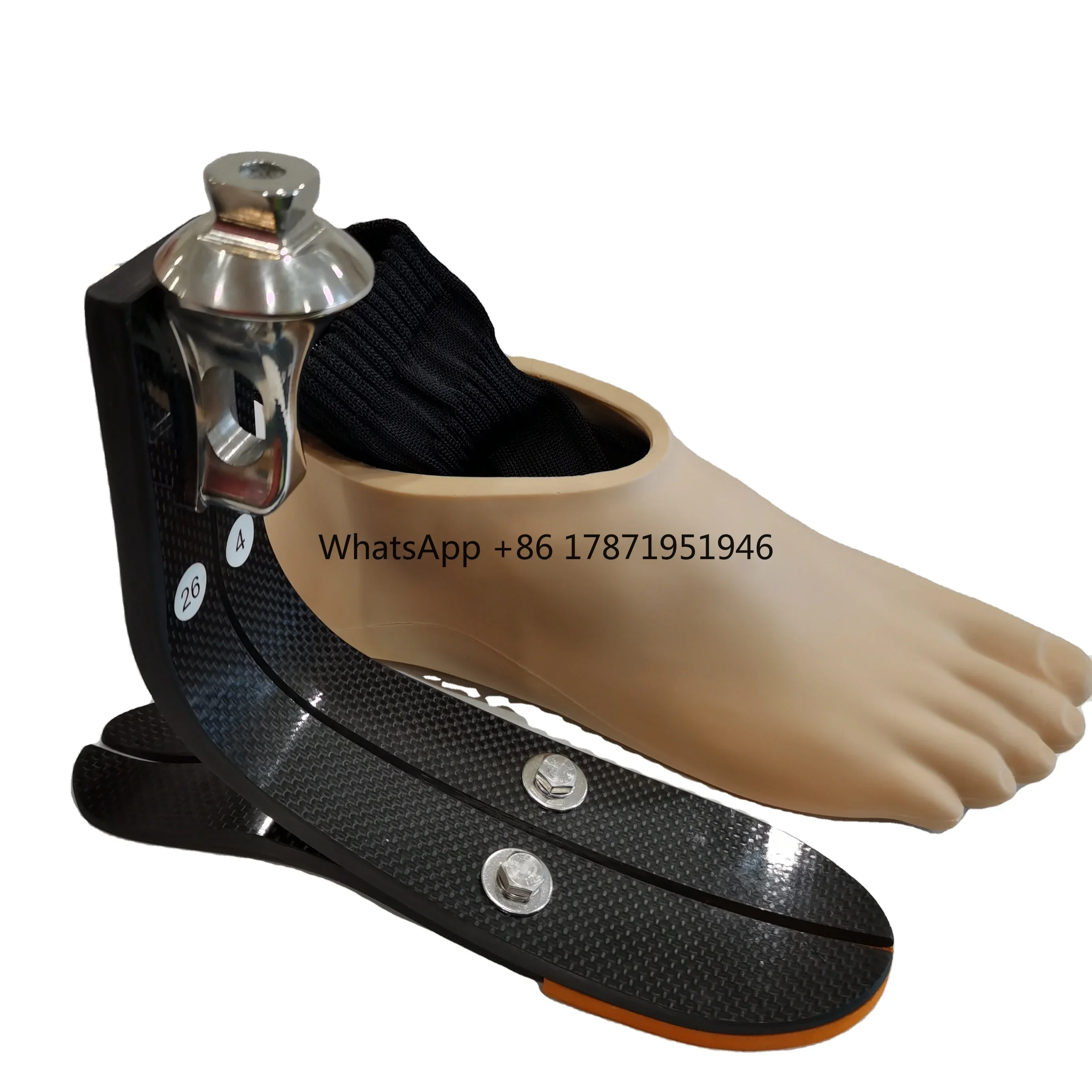 Prosthetic Foot High Ankle Carbon Fiber Foot  Prosthetic Carbon Fiber Foot prosthetic leg artificial limbs