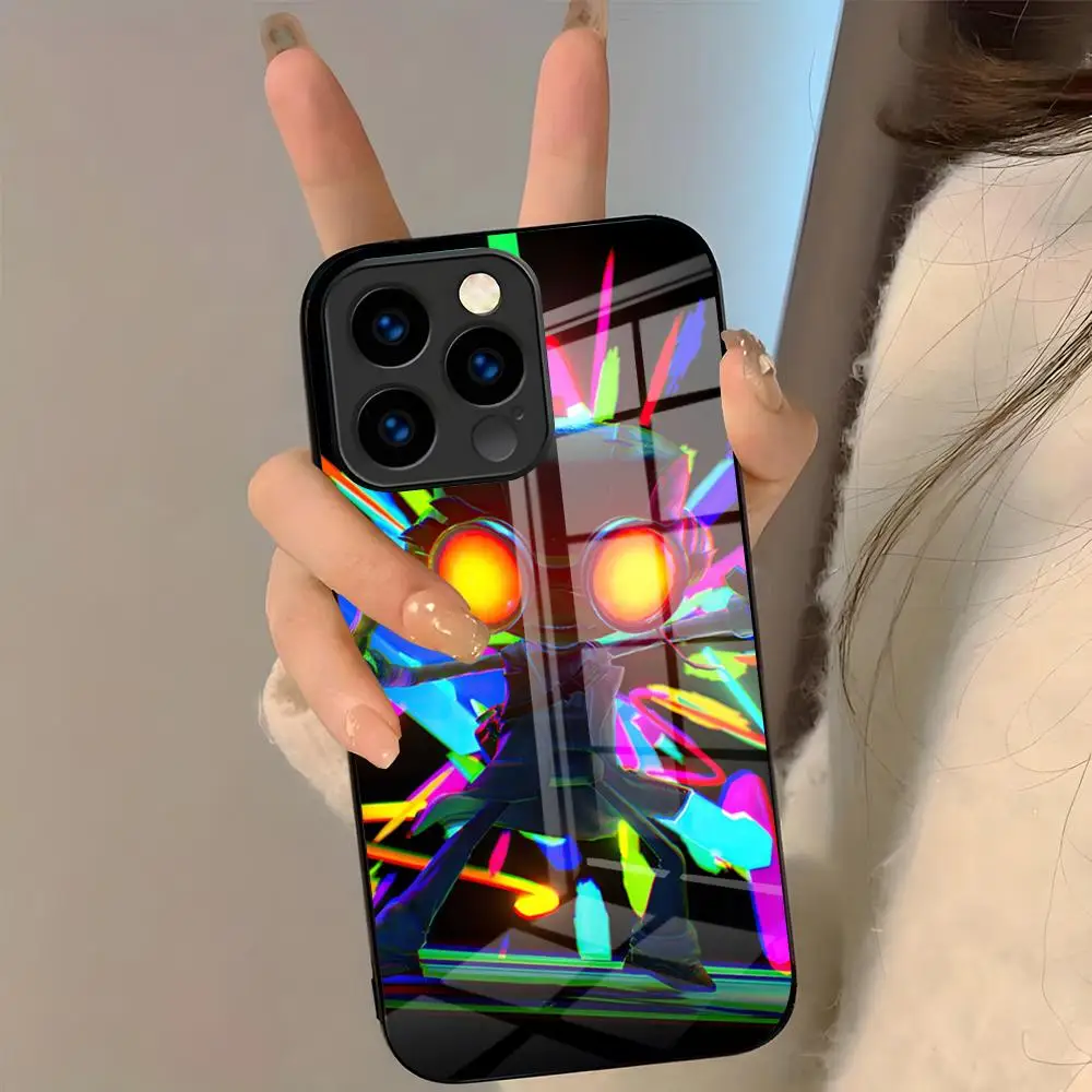 P-Psychonauts-S Handyhülle für iPhone 17 Pro Max 16 15 14 Pro Max 13 11 Plus Glasabdeckung