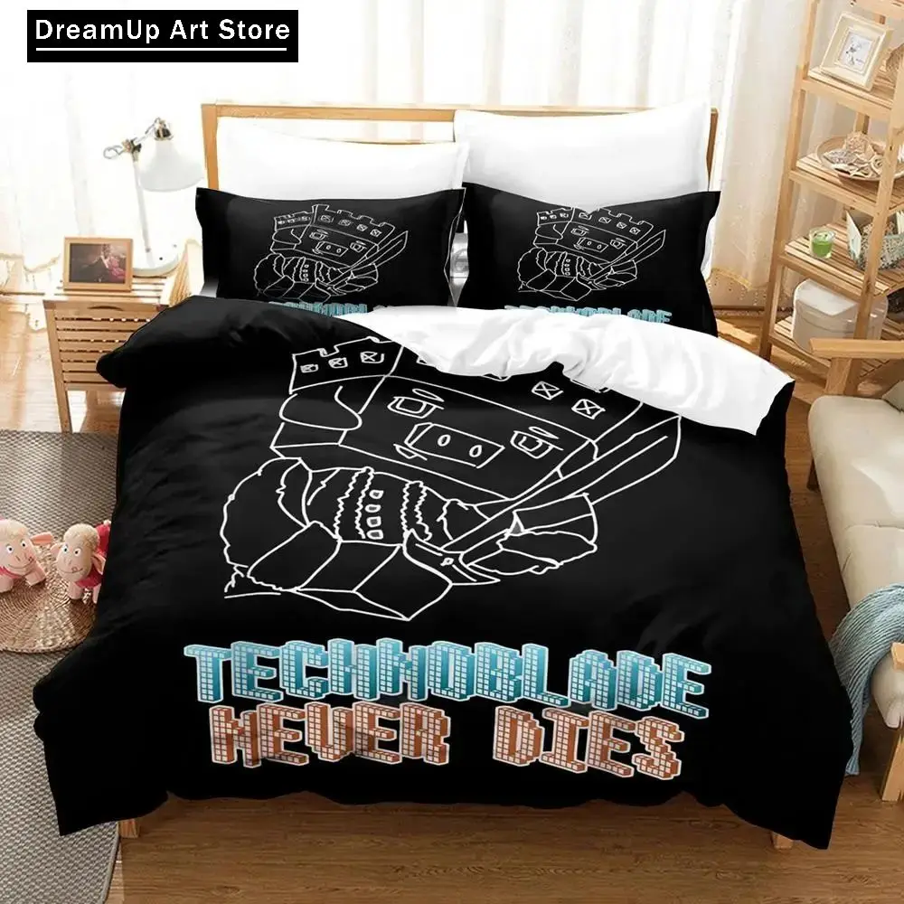 Alex Technoblade Bedding Set Boys Girls Twin Queen King Size Duvet Cover Pillowcase Bed boys Adult Bedroom