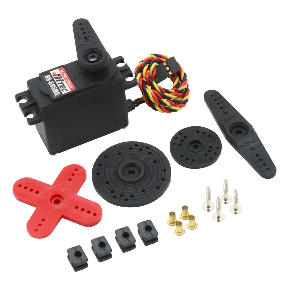 Original Hitec 645MG HS645 645 MG HS 645 HS-645MG Steering Servo for Larger Sport Planes / Monster Trucks image 2
