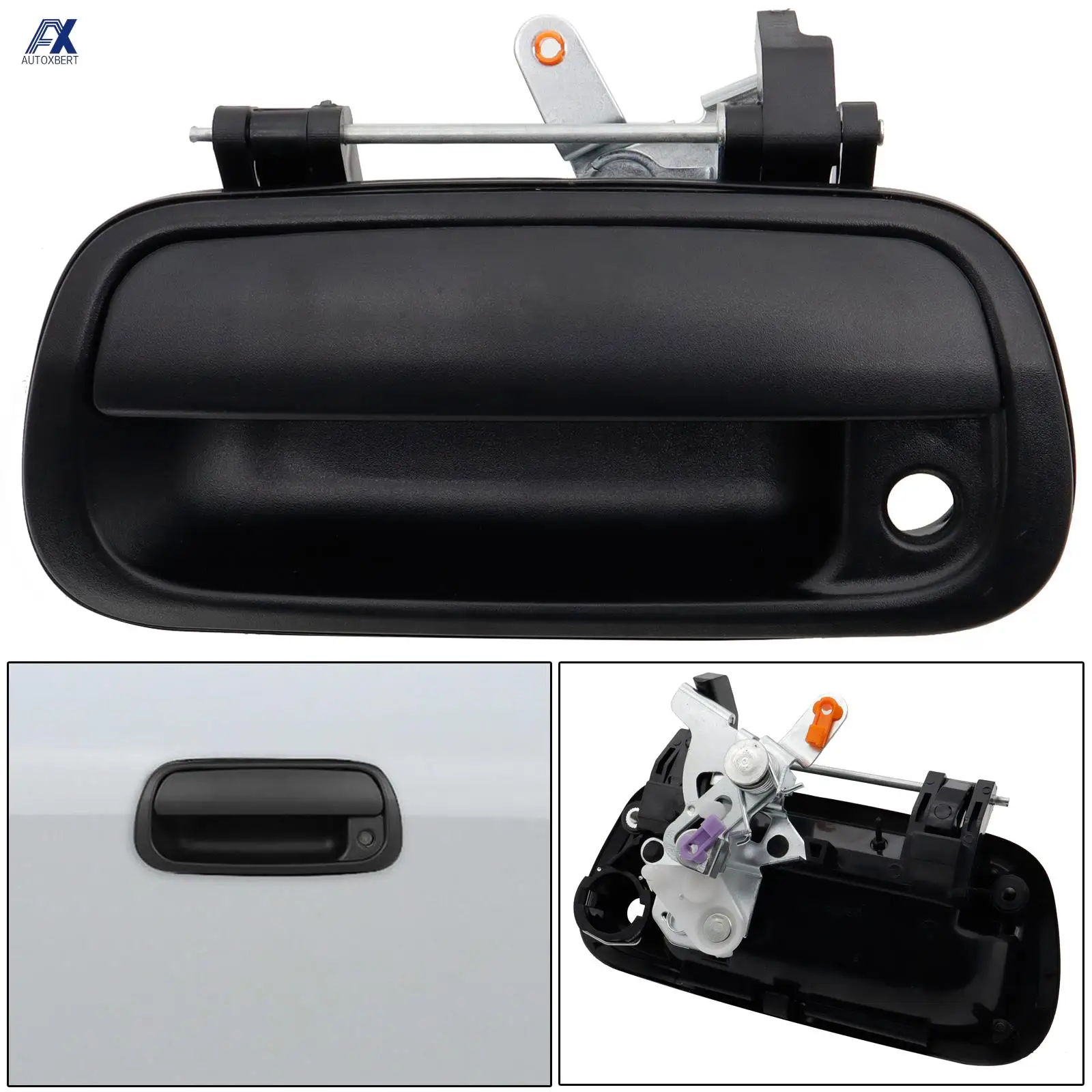 Car Exterior Rear Tailgate Trunk Outside Door Handle For Toyota Tundra 2000 2001 2002 2003 2004 2005 2006 690900C010 69090-0C010