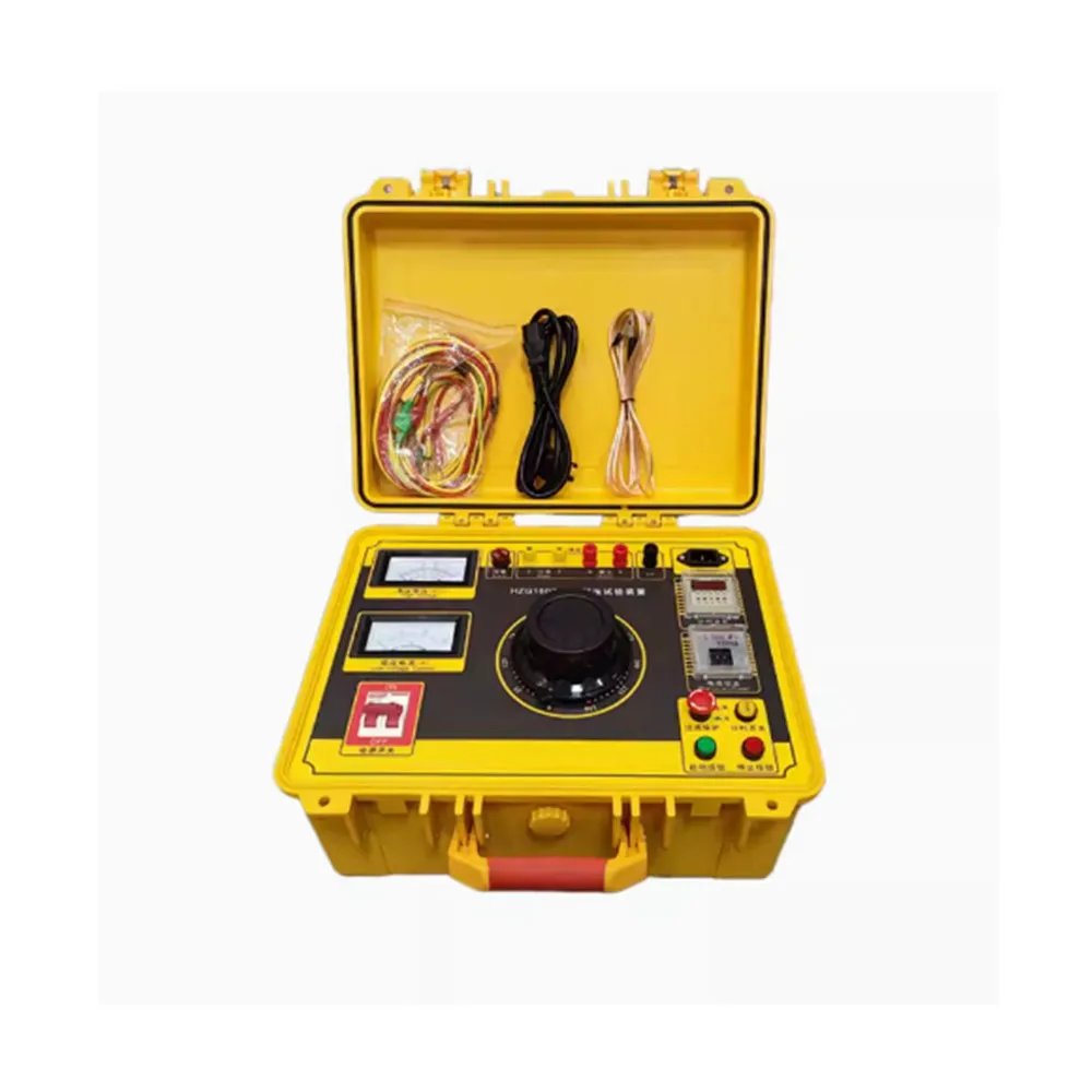50kV 5kVa AC DC withstand voltage hipt tester Oil dry transformer high voltage test equipment