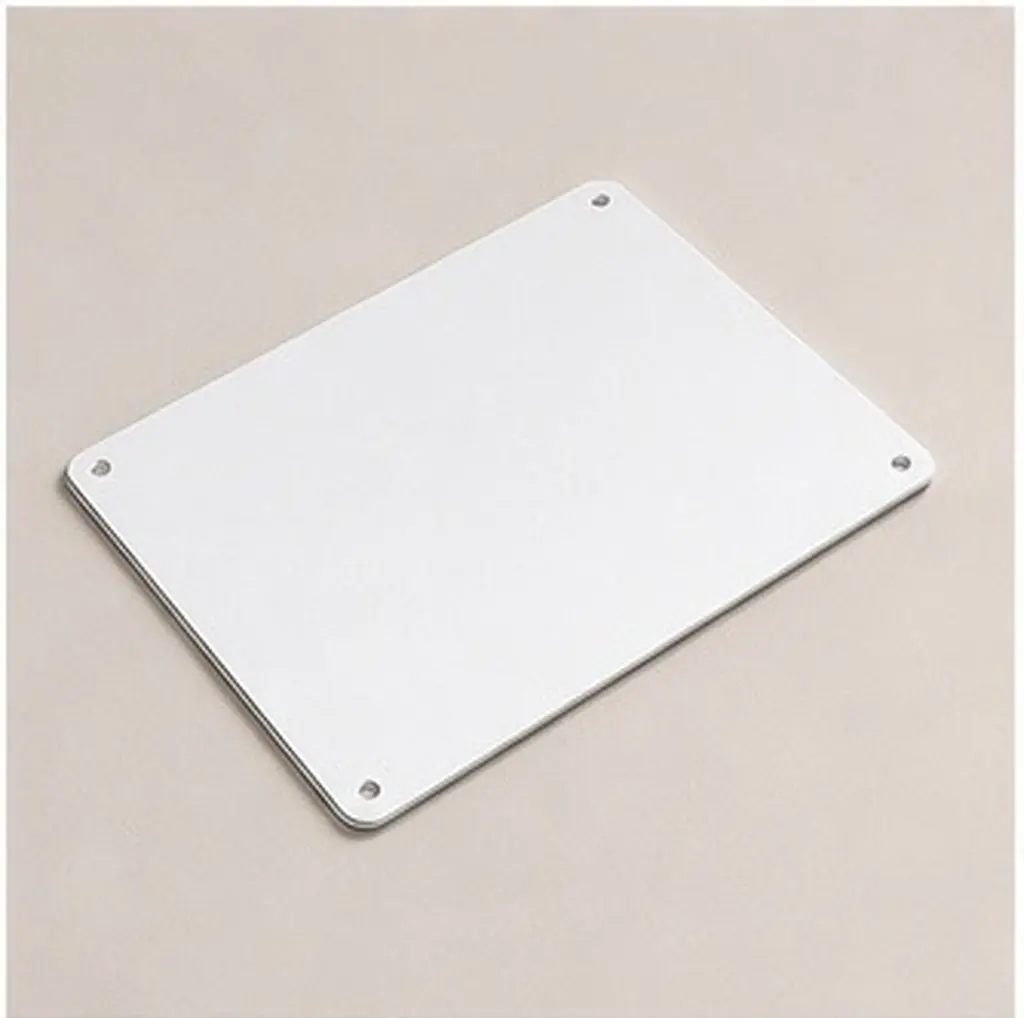 6 pcs Painting Brush Set Watercolor Art Halloween Christmas New Year Blank Aluminum Plates Metal Sublimation Plates Signs