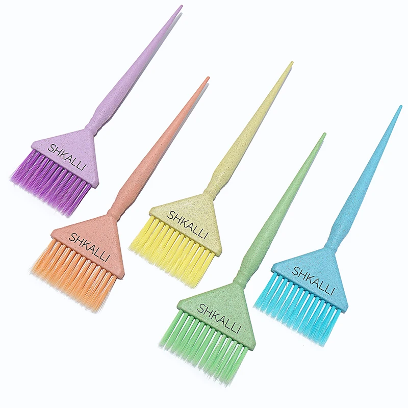 Professional hair salon hair coloring tools Balayage brush for hair coloring Soft bristles hair dye brush from SHKALLI