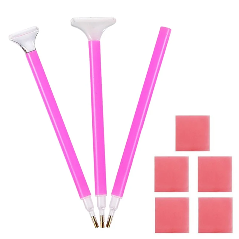 Diamond Painting Kit (29 Pieces) DIY 5D Diamond Painting Accessory Combination Kit, Including Diamond Stitching Pen, Tweezers