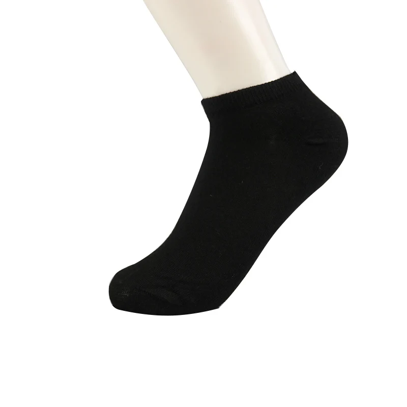 7 Pairs Women Cotton Socks Breathable Solid Color Comfortable White Black Grey Soft Simple Fashion Ankle Socks