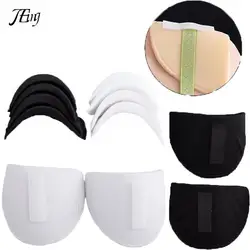 1Pair Foam Sponge Shoulder Pads Sewing Set-in Shoulder Pads For Women Men Jacket Blazer T-Shirt Clothing Garment Accessories