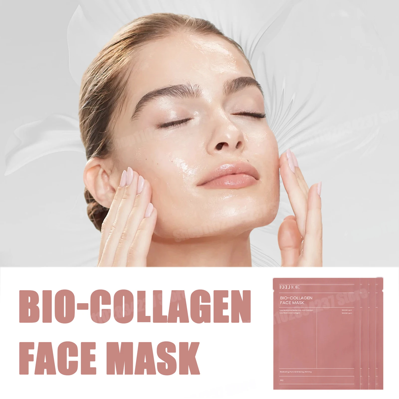 

Bio Collagen Overnight Face Mask Deep Hydration Pore Shrinking Moisturizing Refreshing Brightening Skin Care