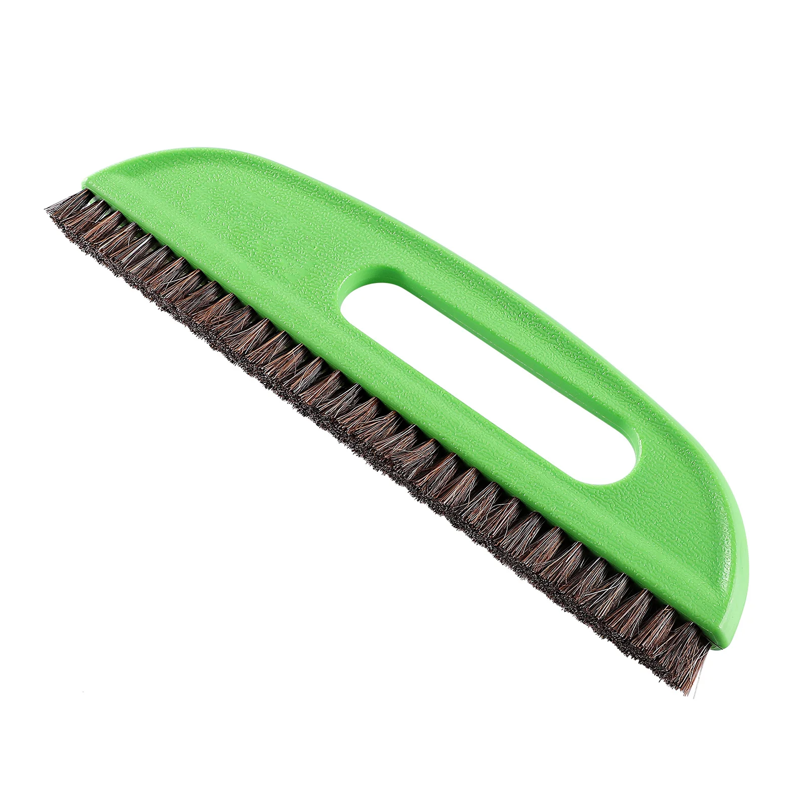 Herramienta de revestimiento de papel tapiz, cepillo de criptografía espesante, cepillo para el pelo de crineta de caballo, agarre grande y cómodo verde, agujero para colgar