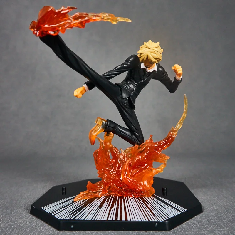 One Piece Plaything Vinsmoke Sanji Action Figure Anime Model PVC GK Doll Collection Ornament Decoration Toys for Children Gift