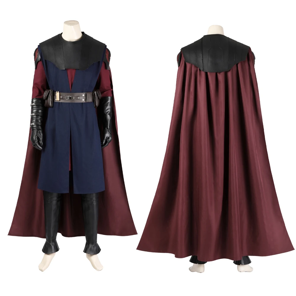 Super Hero Anakin Skywalker Cosplay Men's Halloween Party Anime Performance Costumes