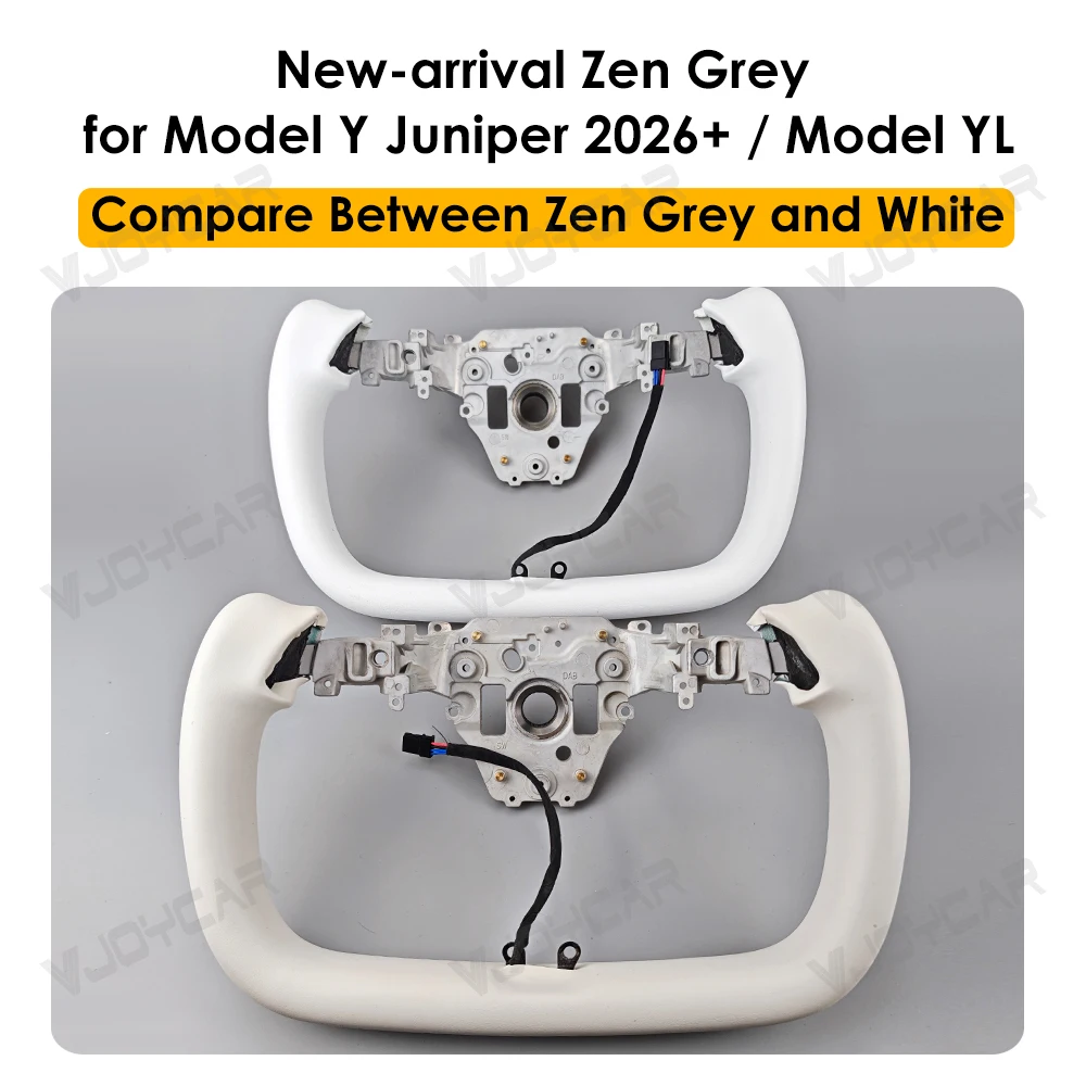 Modell YL Yoke-Lenkrad für Neues Model Y Juniper Beheizbares Yoke-Lenkrad für Tesla Personalisiertes Renn-Lederlenkrad Maßgefertigter Zubehörteil – Detail 27