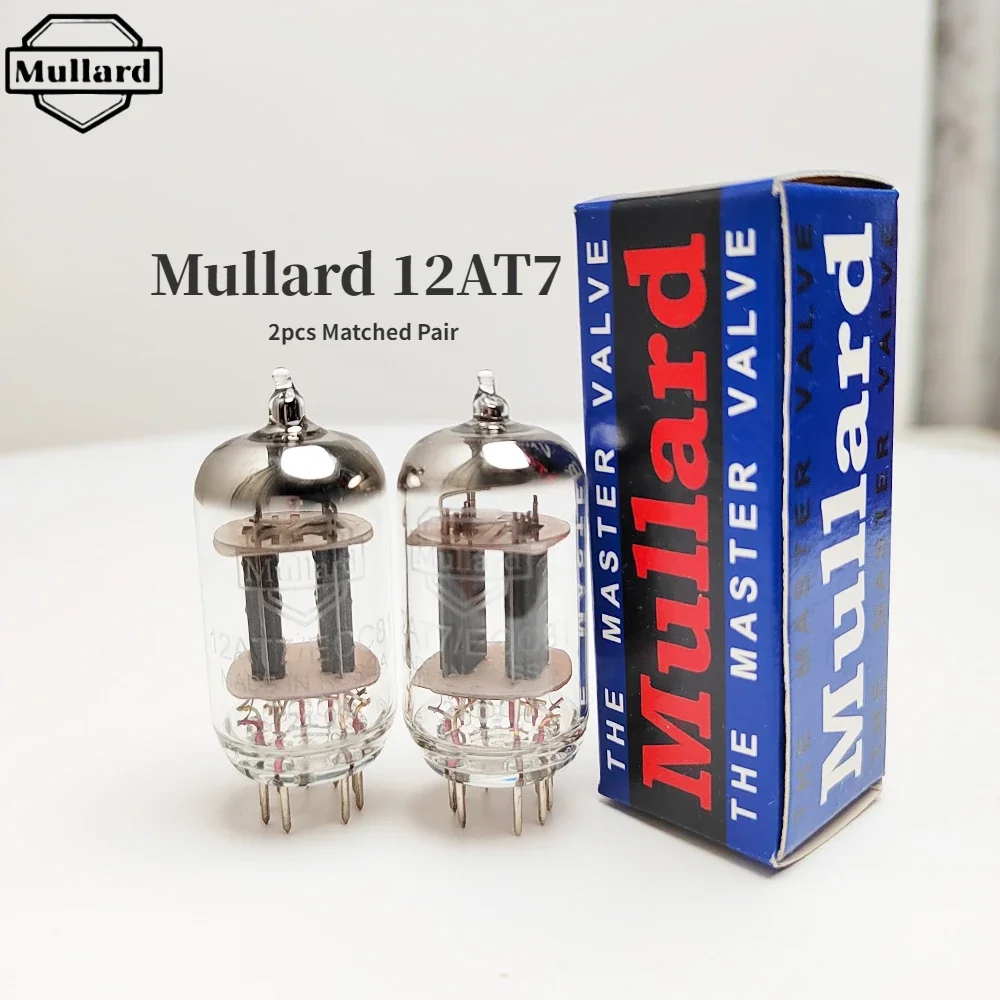 Mullard 12 at7 ECC81 aggiornamento del tubo del vuoto ECC81 B739 6201 6 j8p 6 sj7 EF86 HIFI valvola Audio amplificatore del tubo elettronico