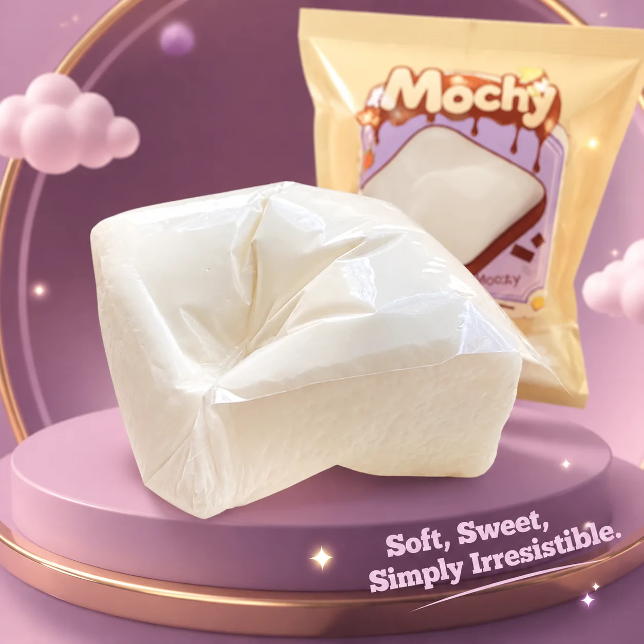 Squishy Slow Rising Milk Cake Bread Thick Square Milk Rice Cake Slow Rebound Fidget Toy Anti Stress Release Hand Relax Toy