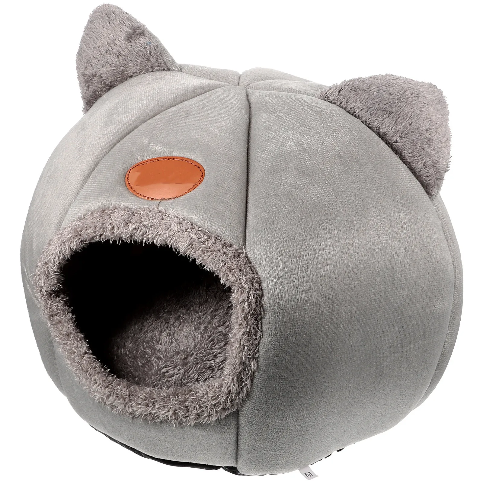 

1 шт. Мультяшная лежанка-домик для кошек, удобная зимняя уютная лежанка-пещера для кошек и маленьких собак