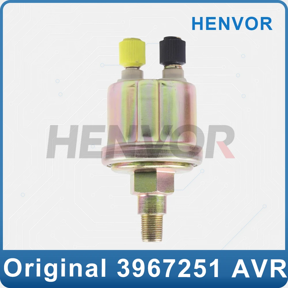 Oil Pressure Sensor 18NPT 10MM 0 to 10 Bar Extended Length Compatible Dongfeng Generator Set Replacement Part