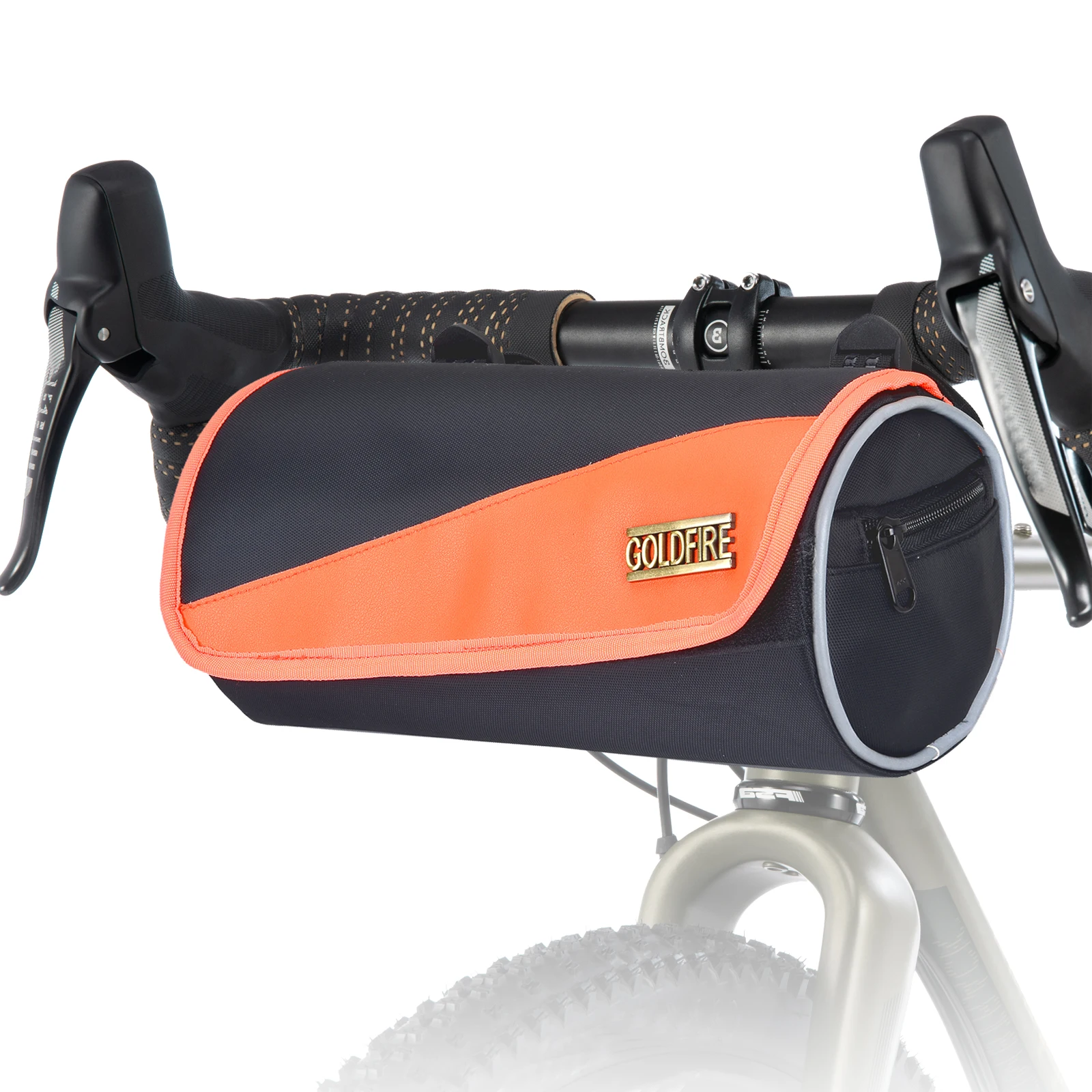 Roll Organizer Shoulder Bag Universal Waterproof Motorcycle Bike Handlebar Bag Front Frame Storage Bags Front Pack Box