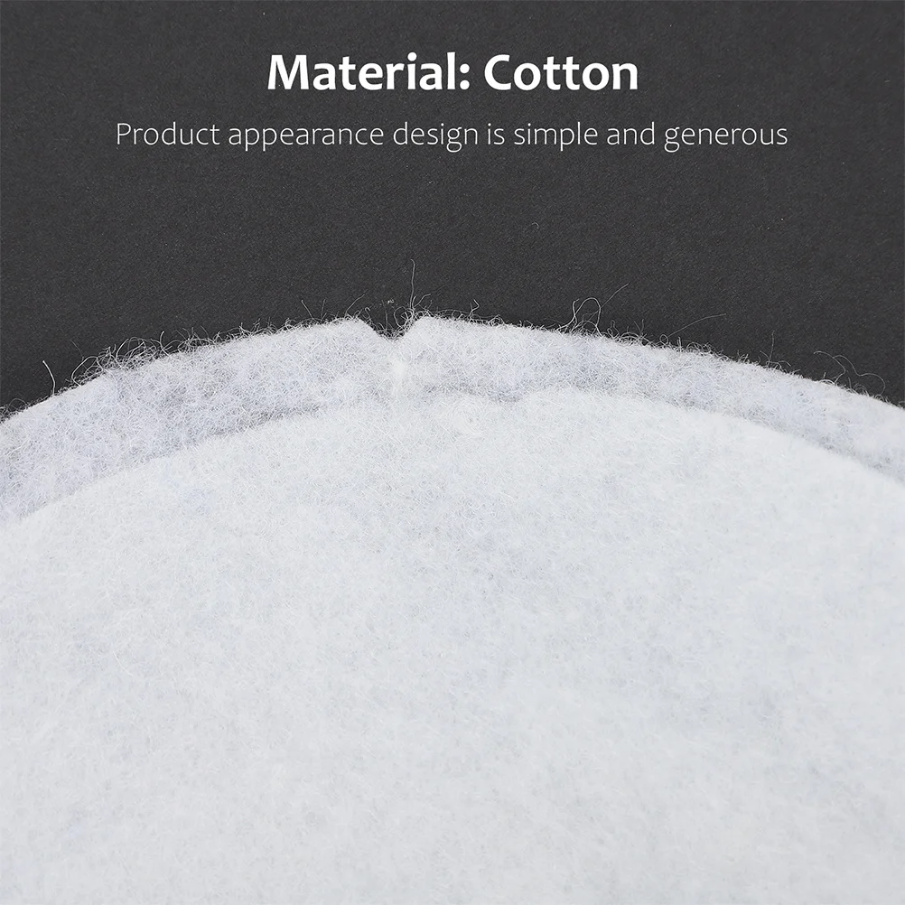 

50Pairs Shoulder Pads Cotton Lightweight Comfortable Broadening Shoulder Shape for Women Men Clothing Coats Suits