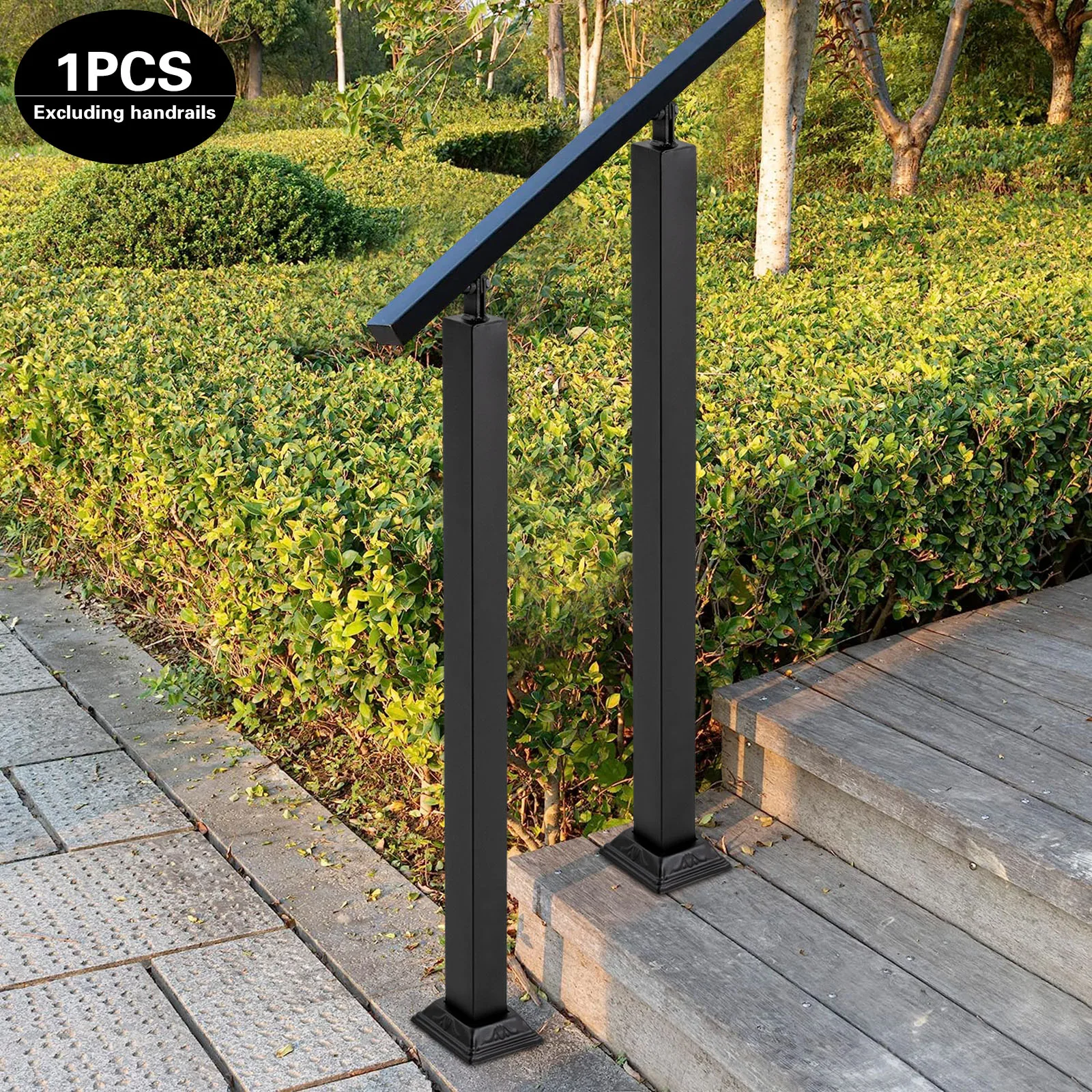 Durable Stair Railing Bracket – 270-Degree Adjustable, Weather-Resistant, Anti-Corrosion for Long-Lasting Use