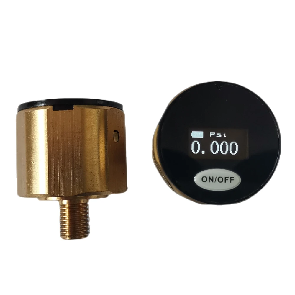 28mm Diameter Digital Air Pressure Gauge M8x1 M10X1 Manometer 4500PSI For Hatsan