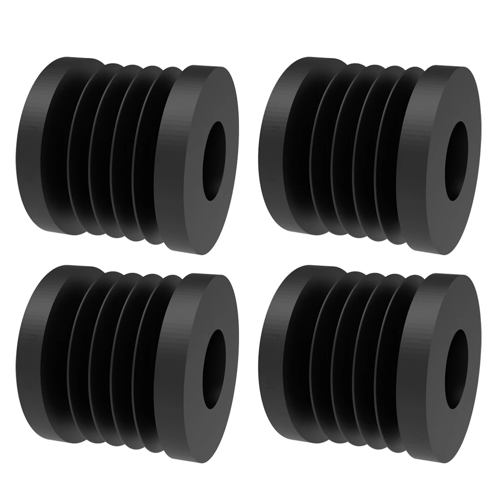 4pcs Bambu Lab Anti Vibration Feet Universal Rubber Foot Anti-slip Rubber Shock Pad For Bambu Lab X1 P1P 3D Printer Parts