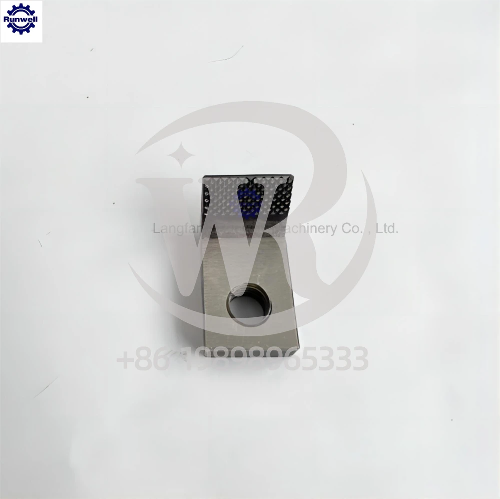 Komori L40 In-laid Alloy Aluminum Tooth Coz Delivery Gripper Pad Spare Parts Number 4446042034 Printing