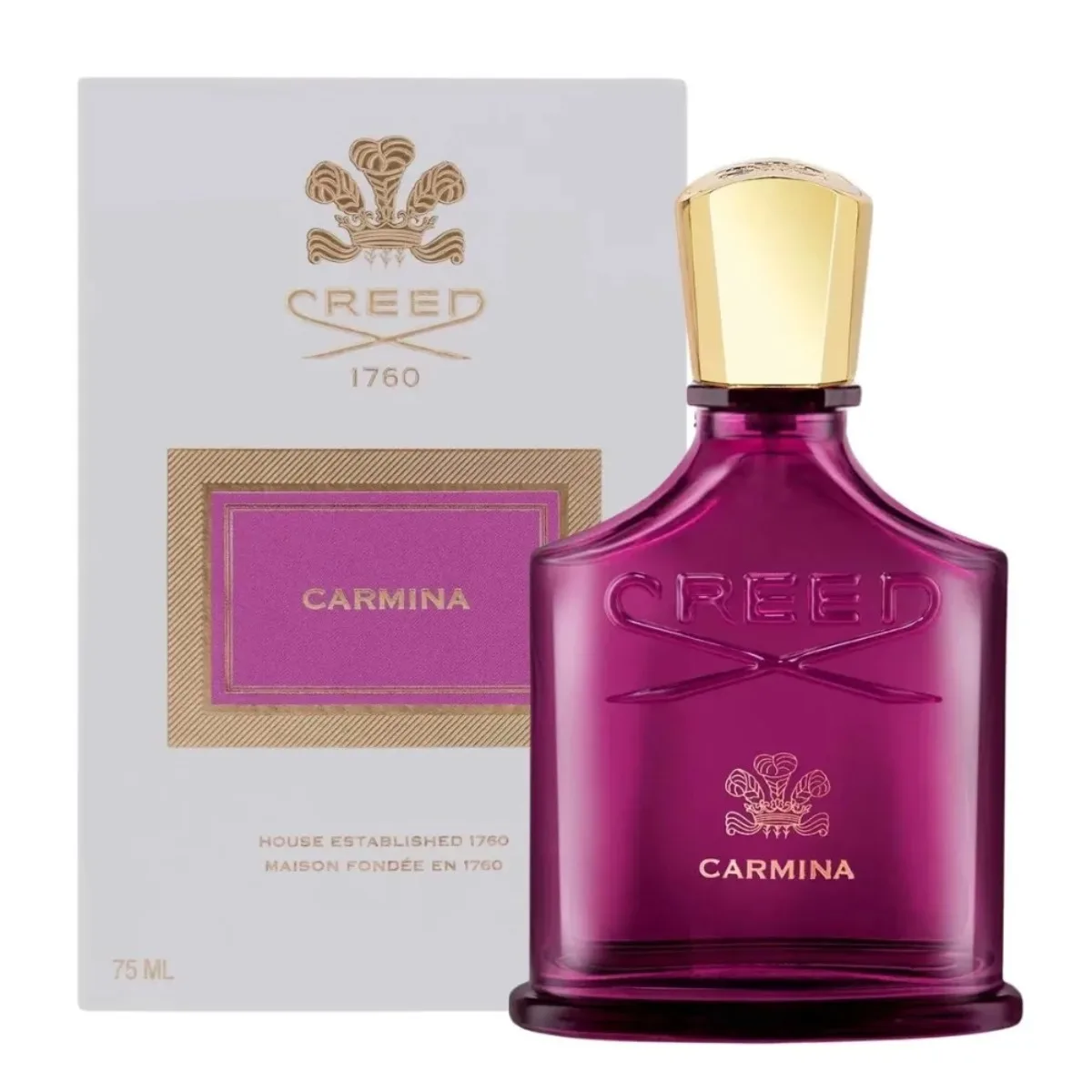

High Quality Luxury Cre ed Perfume Carmina Spray Eau De Parfum Designer Original Floral Fragrance for Dating Daily Commuting