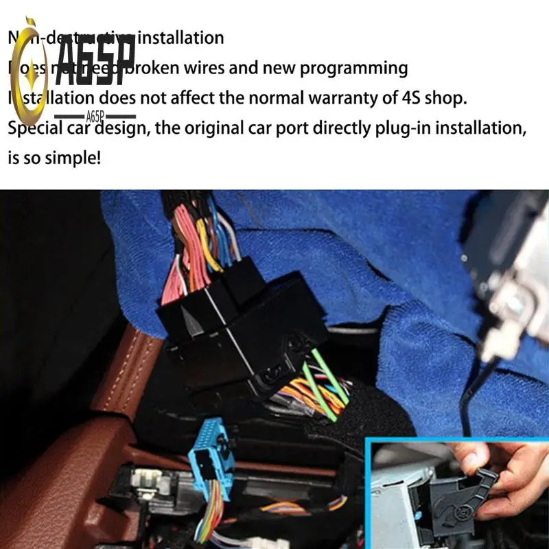 

A65P-1Set Reverse Interface Adapter Adapter For Jeep Compass MK49 Liberty Cherokee KK Wrangler J8