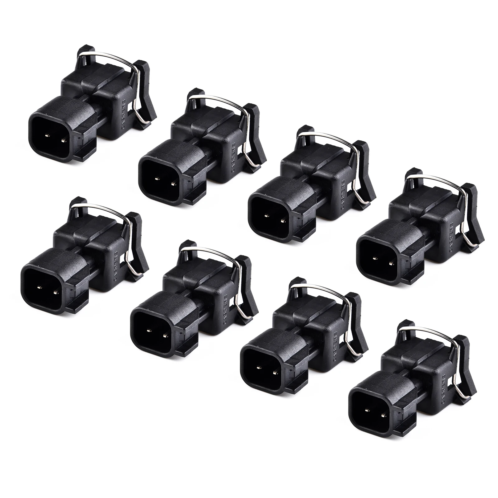 

8x EV6 to EV1 Fuel Injector Connector Adapter For USCAR LS2 LS3 LSX LS1 LT1 TPI 756330708757