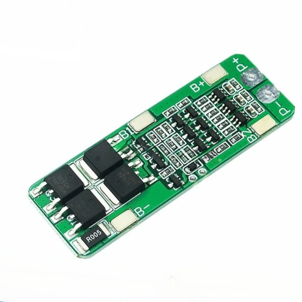 5pcs 3S 111V 126V Lithium Battery Protection Board Overcharge Overdischarge 15A for 18650 Battery Pack BMS