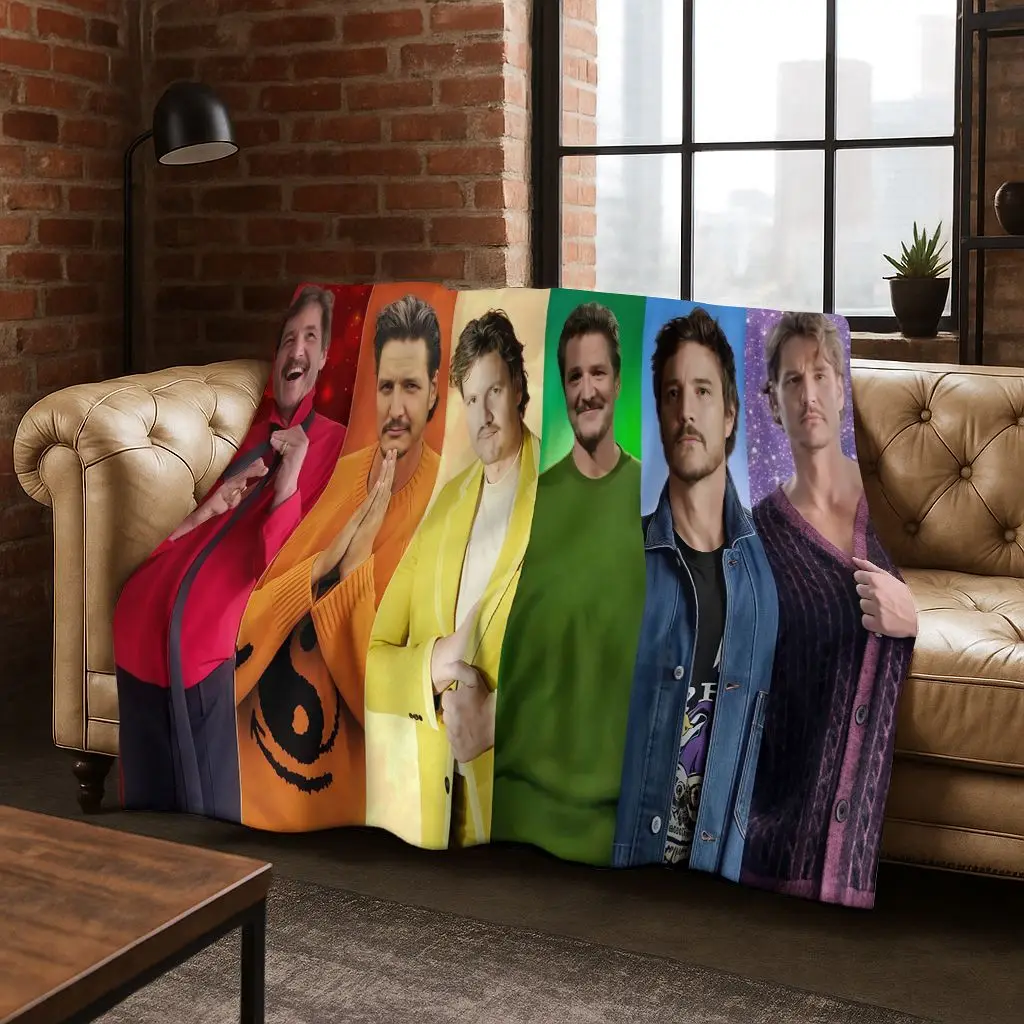 ثلاثية الأبعاد خوسيه بيدرو بالمسيدا باسكال ستار الفانيلا بطانية لينة بطانية دافئة لغرفة النوم غرفة المعيشة السرير السفر التخييم نزهة هدية