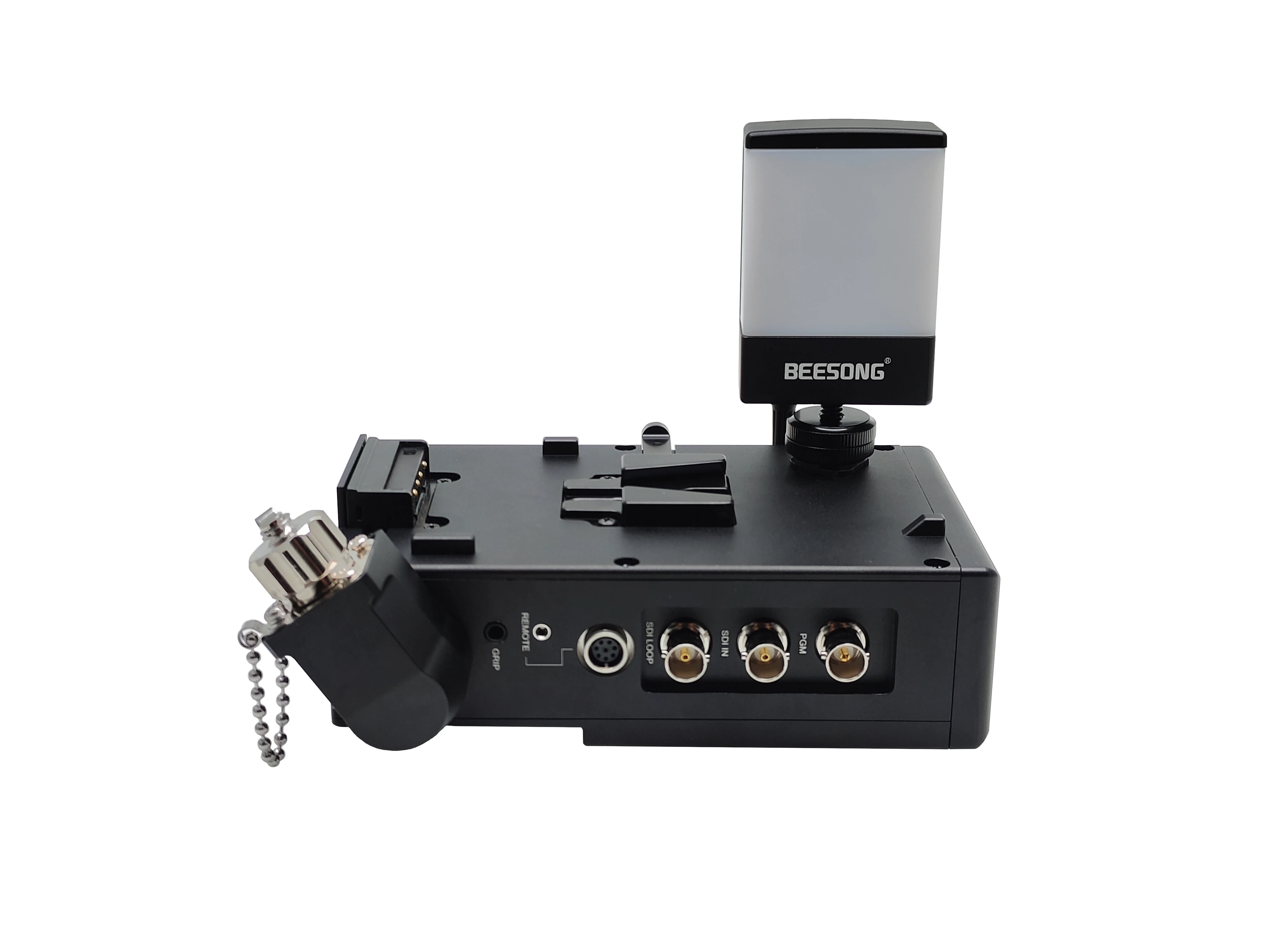 4K UHD Live Fiber Optic System for 's HDC-4800, 4K EFP to Fiber Converter with 12G-SDI/Intercom/Tally/Remote for ENG