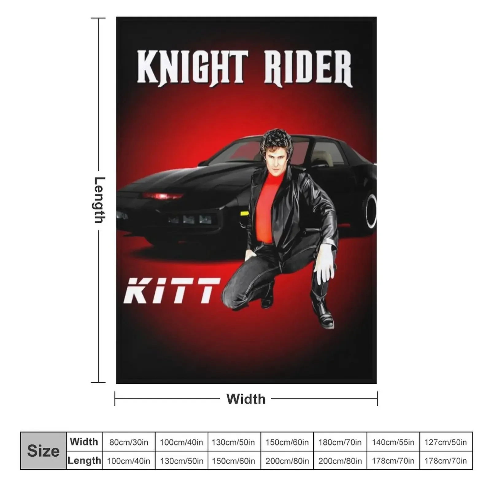 K2000, knightrider Throw Blanket Blankets For Sofas Large Blankets