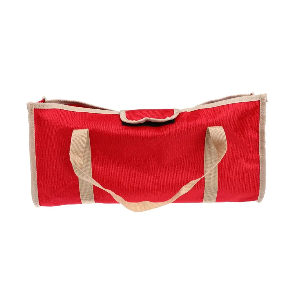 Heavy Duty Oxford Cloth Tent Peg Storage Bag Large Capacity Organizer for Camping Tools and Equipment
