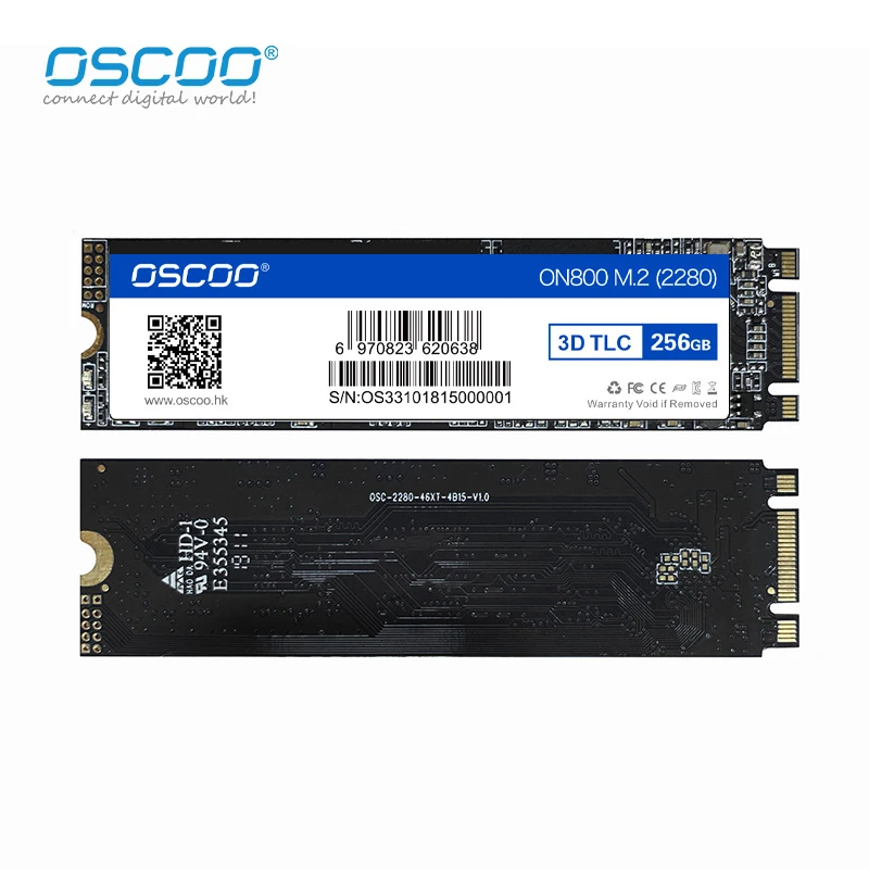 OSCOO Solid State Drive M.2 SSD128GB 256GB 512GB 1TB SSD M.2 Ssd 2280 NGFF Hard Drive Disk Internal Solid State Drive for Laptop