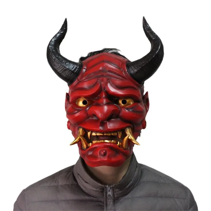 

Monster Mask Cosplay Prop for Carnival Masquerade Evil Demon Halloween Costume Party Accessories cm;5