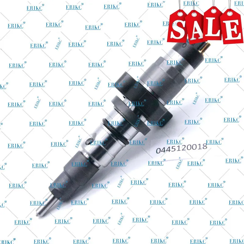 

ERIKC Fuel Tank Injector Original Rail Inyector 0 445 120 018 Inyectores Common Rail 0445 120 018 Injector 0445120018 for Bosch