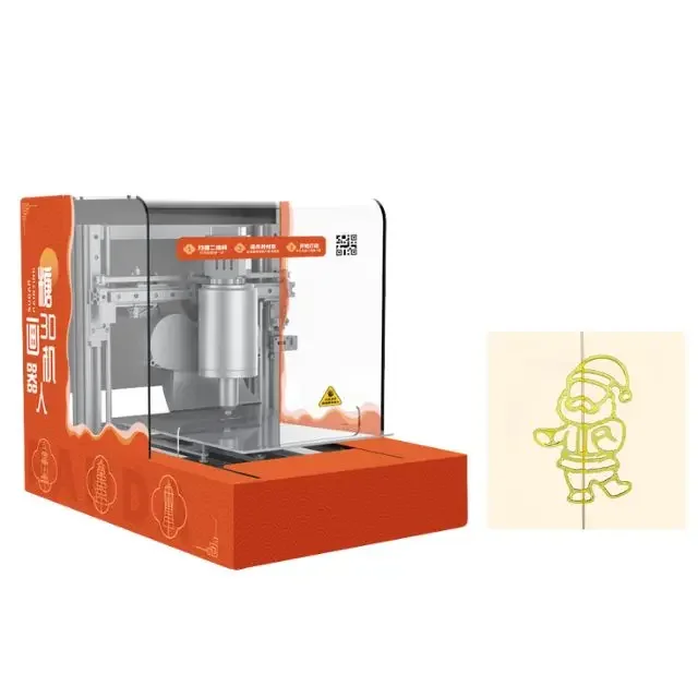 New Popular Innovative Panda-3d Portable Automatic Electric 3D Print Maltose Sugar Painting Machine AI Technology Touch