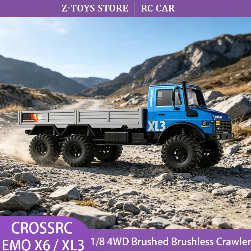Rc Hobby Grade Crawler - CROSSRC EMO X6 1/8 Ölçekli RC