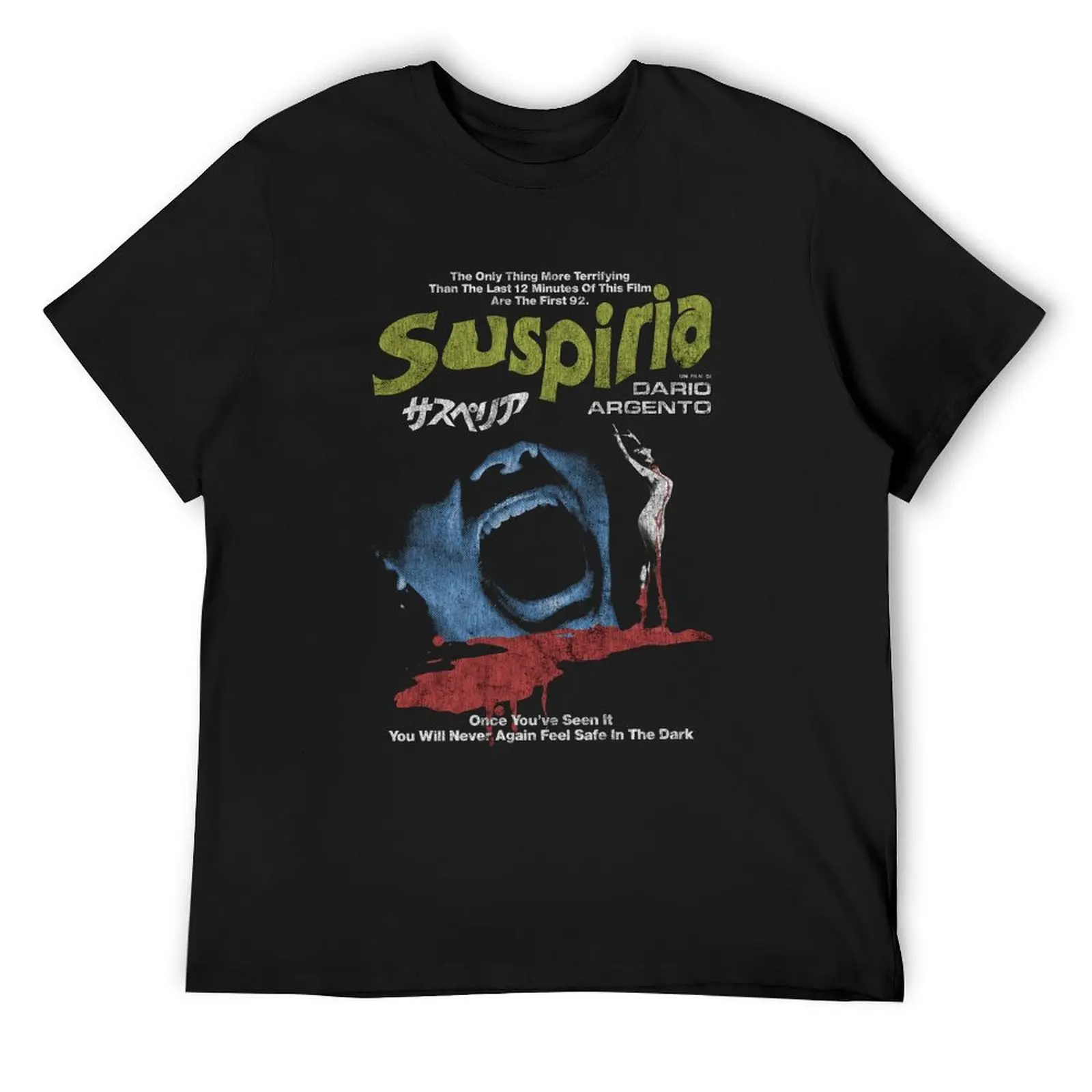 

Suspiria rik T-Shirt man clothes customs custom t shirt summer clothes plus size men clothing