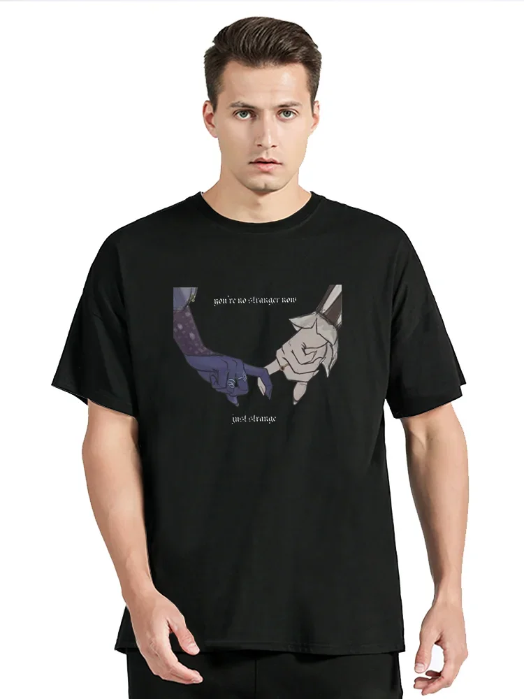 

Мужская футболка Astarion Love Adventures Baldurs Gate, новинка, забавная футболка, хлопковые летние топы, одежда, футболки большого размера