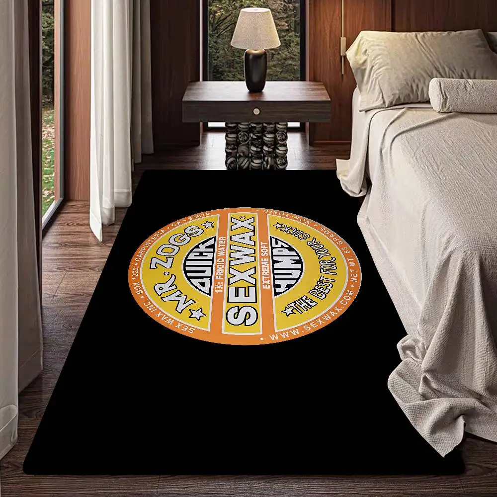 Mr Zogs Surfing Sex Wax Hallway Carpet Non-Slip Laundry Room Mat Laundry Decor Balcony Child Living Room Bedside Area Rugs