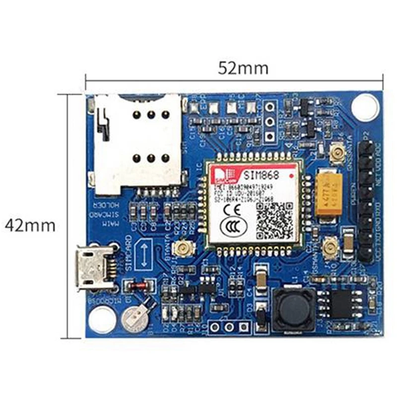 Płytka rozwojowa SIM868 moduł GSM/GPRS/Bluetooth/GPS wymień SIM808 dla Raspberry Pi Arduino z programem STM32 51)