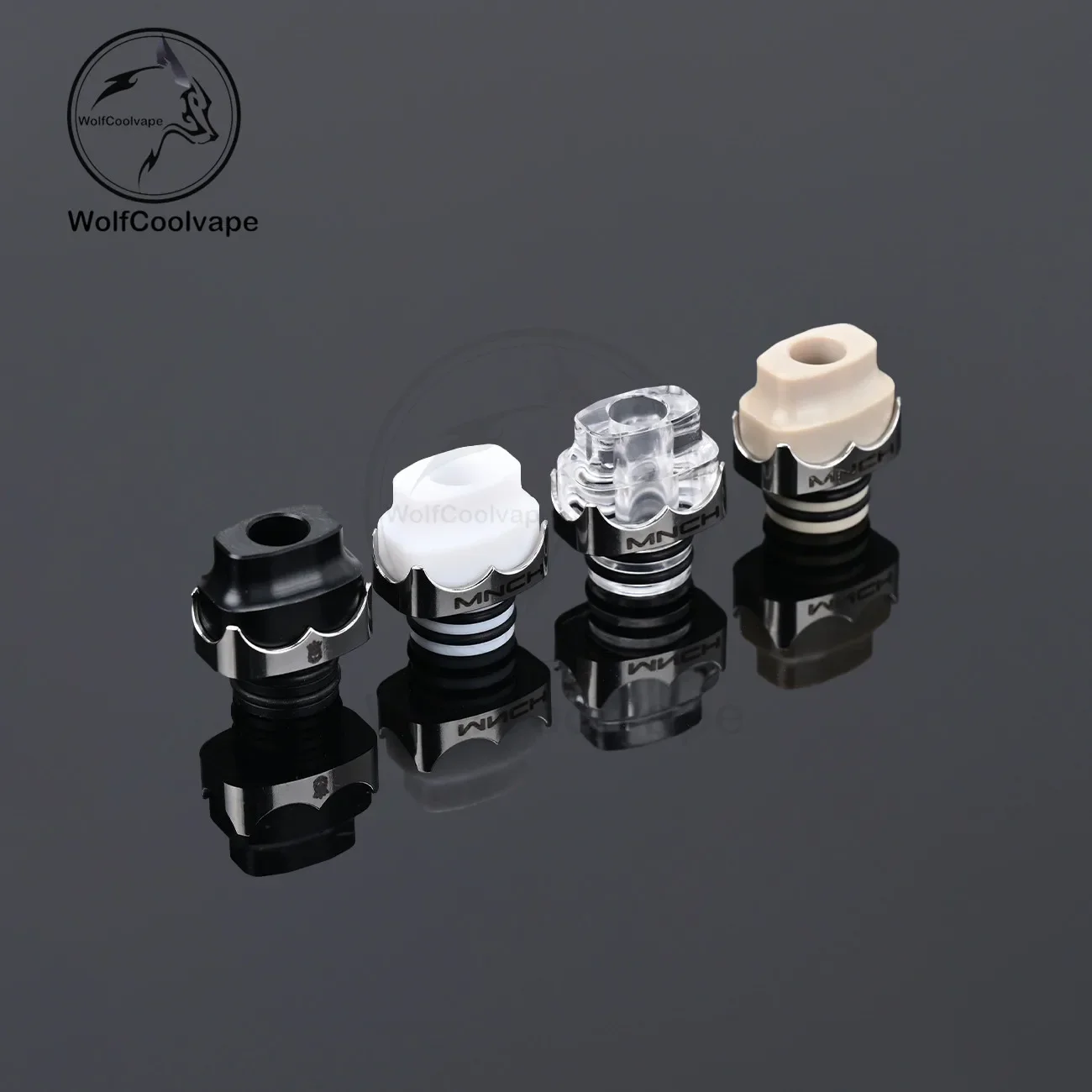 Wolfcoolvape Monarchy Itip 510 نمط بالتنقيط تلميح المعبرة صالح RDA RTA RDTA MTL البخاخة Vape خزان وزارة الدفاع ملحق