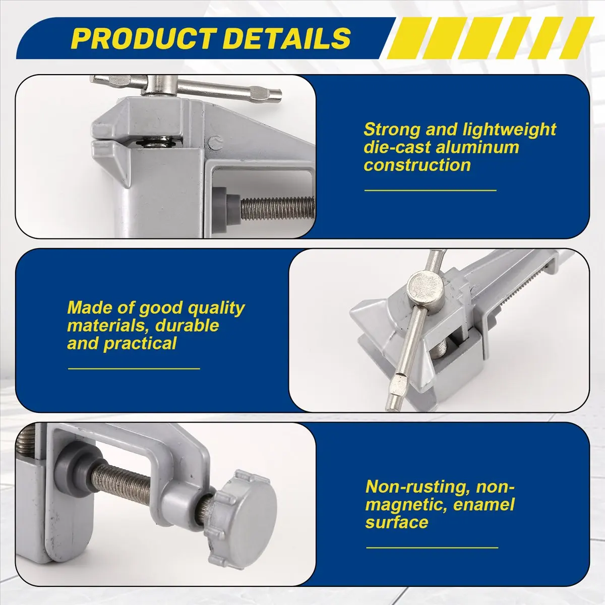 

*N21R SODIAL(R) Мини-зажим на столе, скамейка, хобби, ремесленные тиски, инструмент