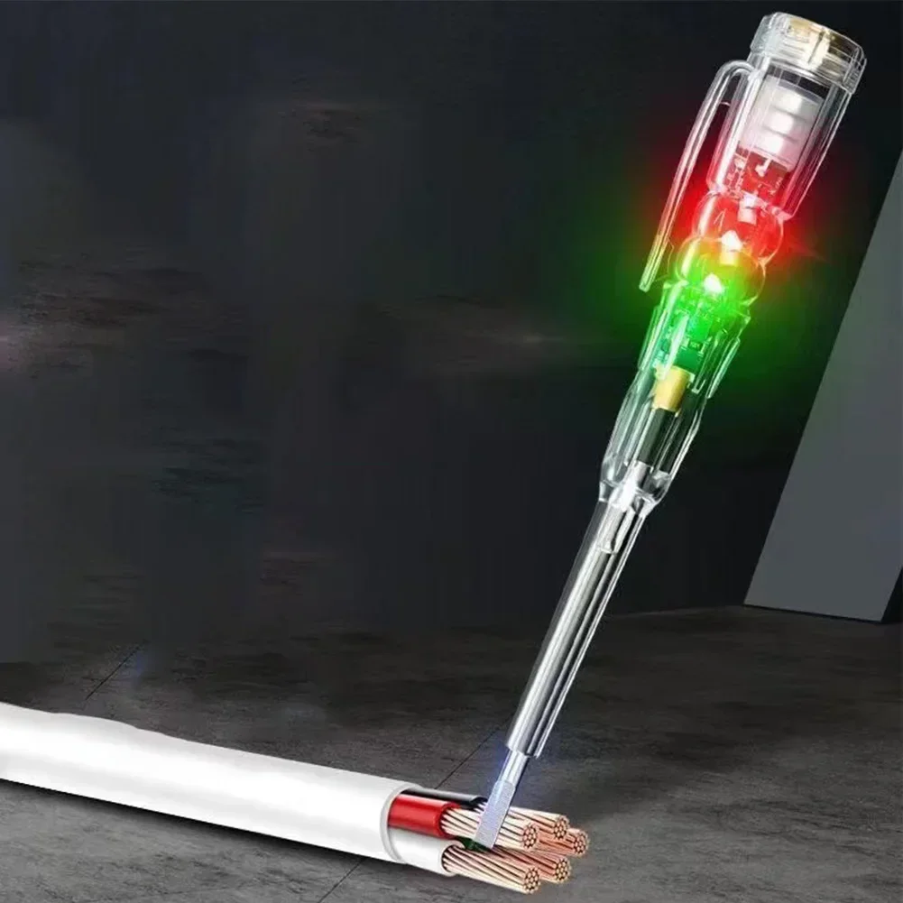 Portable Intelligent Induction Power Voltage Detector Pen Circuit Tester LED Electric Pen Electrical Measurement