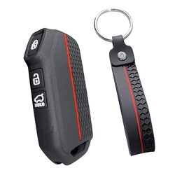 Car Key Fob Case Cover For Kia Soul Sportage Niro Ceed Xceed Telluride Carnival Sorento Proceed Sports Cerato K3 K5 Seltos Sonet