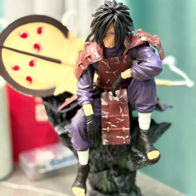 

Bandai Banpresto NARUTO Rocket Panda Ninja War Uchiha Madara GK Peripheral Ornaments Trendy Play Anime Figure Model Decoration