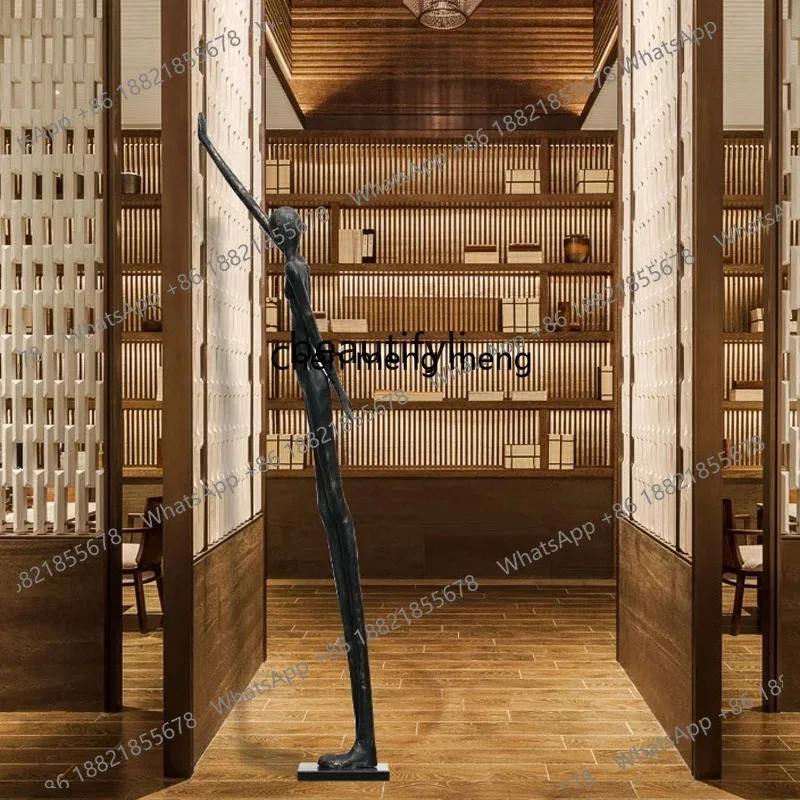 

new GY Large Abstract Figure Sculptured Ornaments, Hotel Lobby, Living Room Entrance Wall Dong, Decorative Crafts Furnishingsss