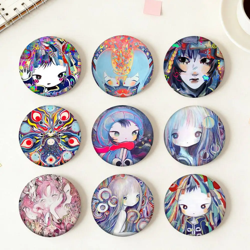 Music Master Kikuo Round Badges Can Be Used To Decorate Clothes And Backpack Pins